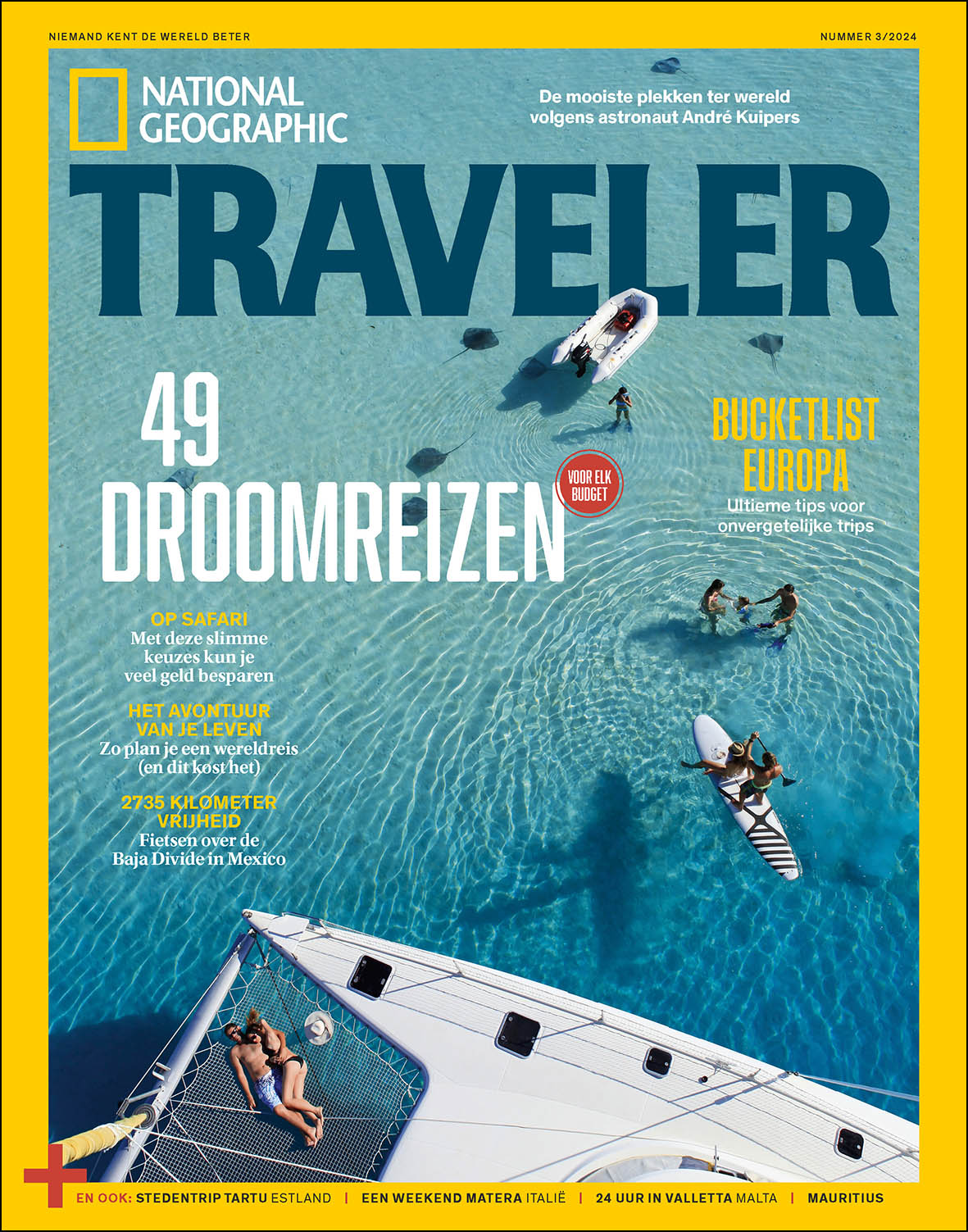 6x National Geographic Traveler 23% korting