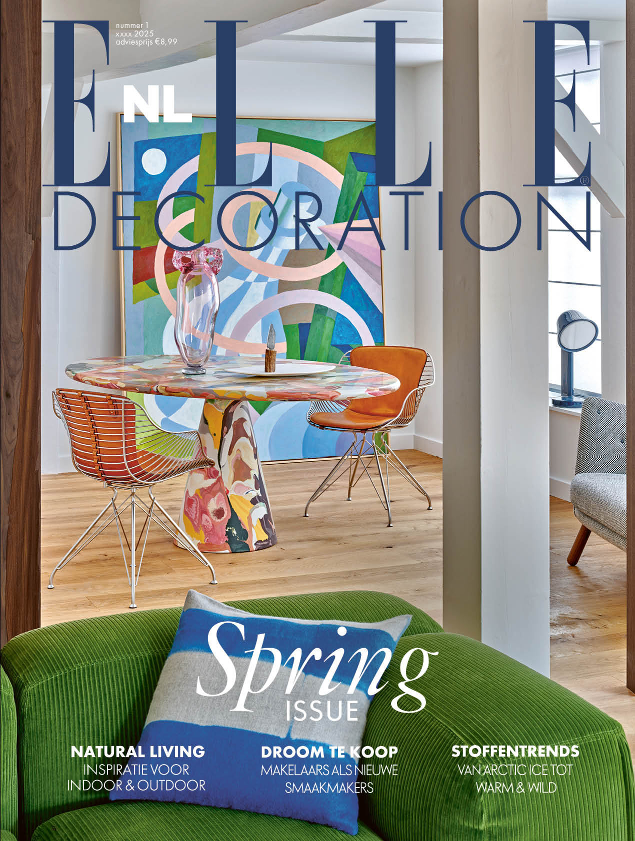 5x ELLE Decoration + Enkel Art Studio print