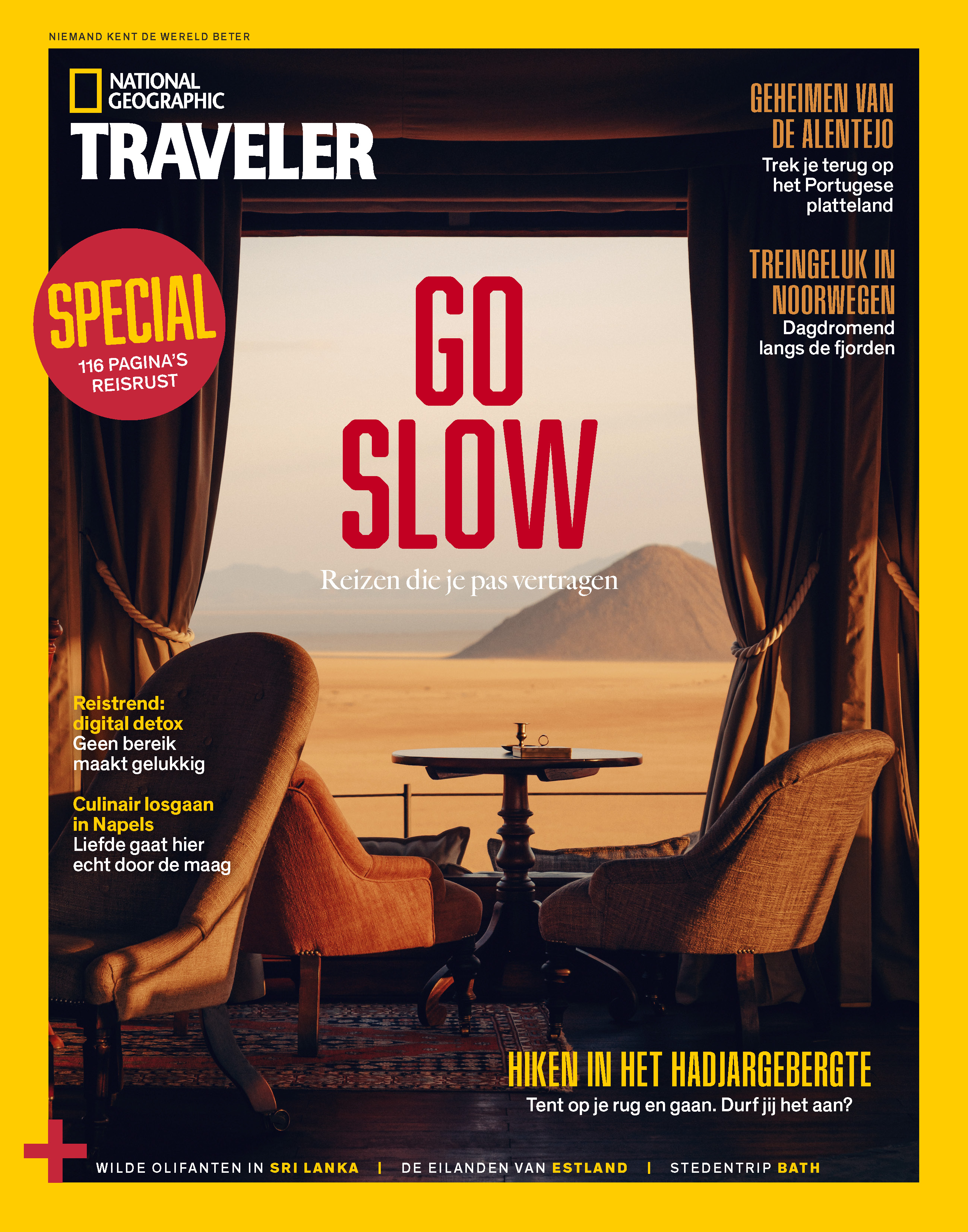 3x National Geographic Traveler + NGM Scheurkalender 2025