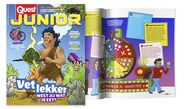 Coverspread Quest Junior 1 2026