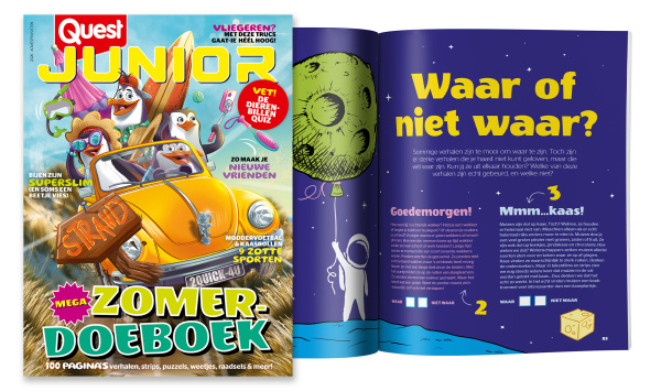 Quest Junior Zomer Doeboek bladerbaar